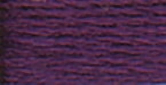 DMC Six Strand Embroidery Cotton 100 Gram Cone: Violet Very Dark