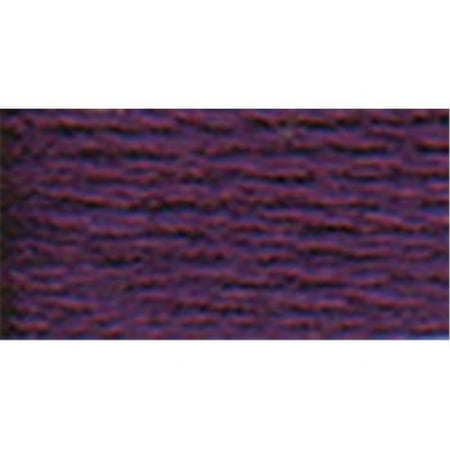 DMC Six Strand Embroidery Cotton 100 Gram Cone: Violet Very Dark