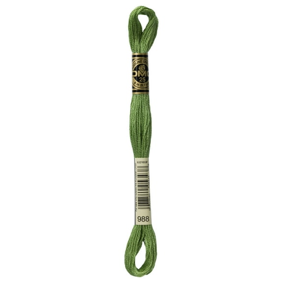 DMC Six-Strand Embroidery Cotton Yarn, 8.7 Yd., 12 Count