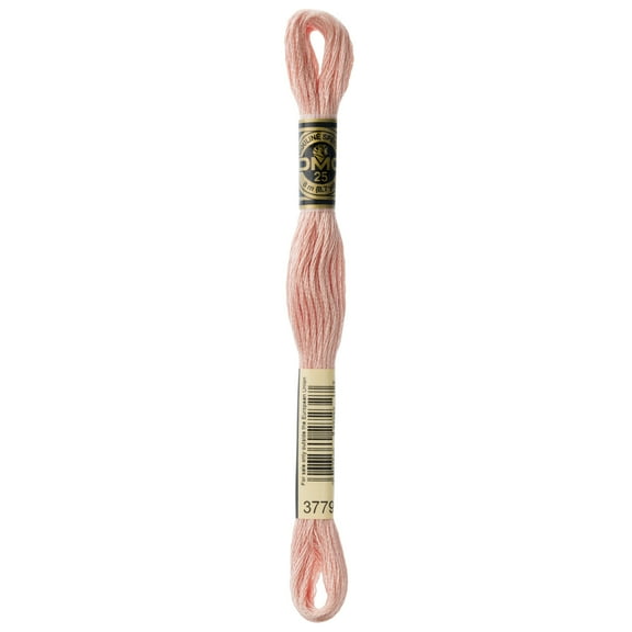 DMC Six-Strand Ultra Very Light Terra Cotta Embroidery Cotton Yarn, 8.7 Yd., 12 Count