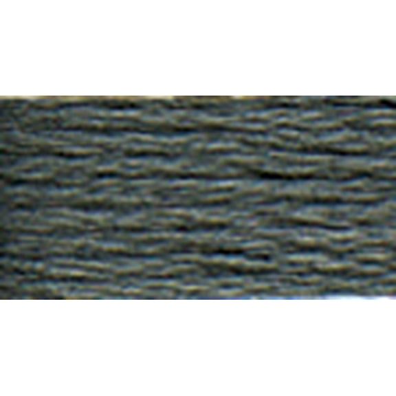DMC Size 5 Dark Pewter Grey Pearl Cotton Skein, 27.3 Yd.