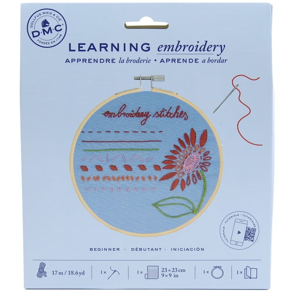 DMC Learning Embroidery Kit