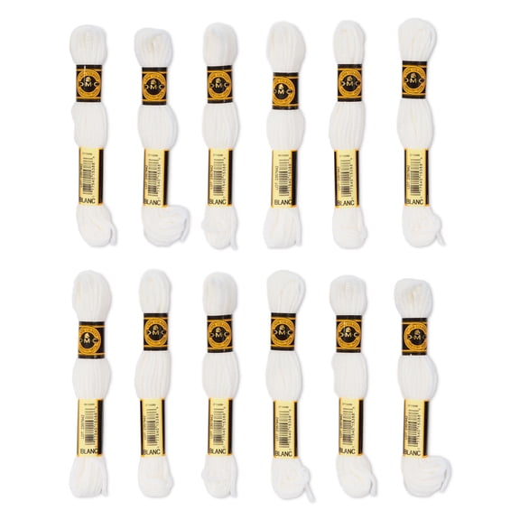 DMC Tapestry Wool - Simply White, 8 m, Pkg of 12