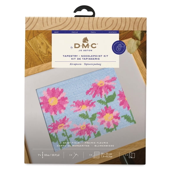 DMC The Designer Collection Easy Tapestry & Needlepoint Kit - Daisy Field