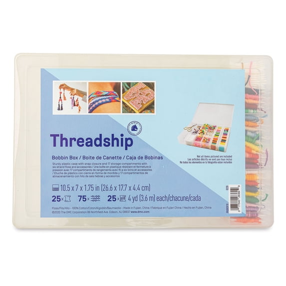 DMC Threadship Bobbin Box