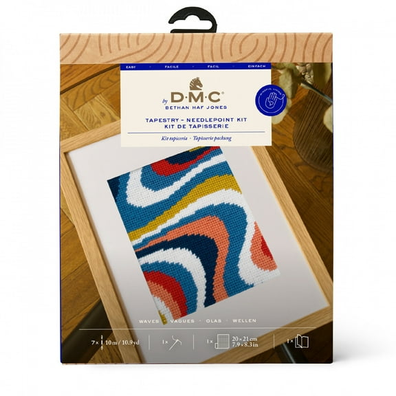 DMC Waves Tapestry Needlepoint Kit C129K