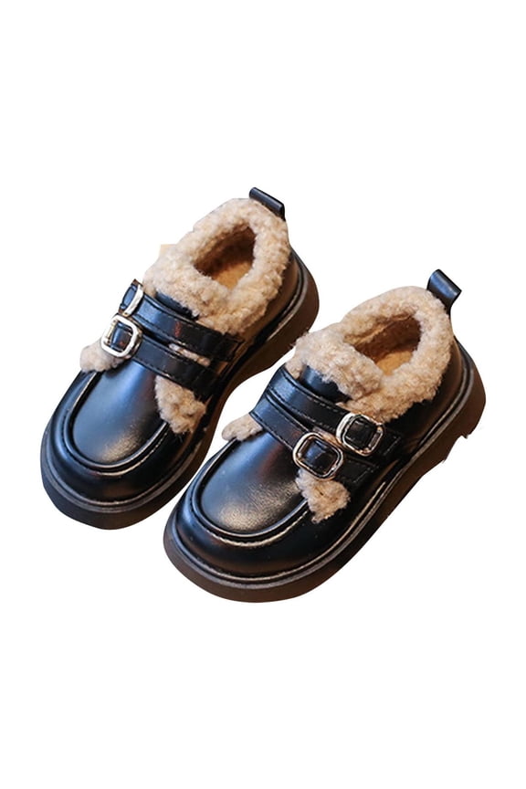 Boys and Girls Board Shoes Adjustable Hook and Loop Classic Low Top Kids Sneakers Lightweight Comfortable for All Season Black 23