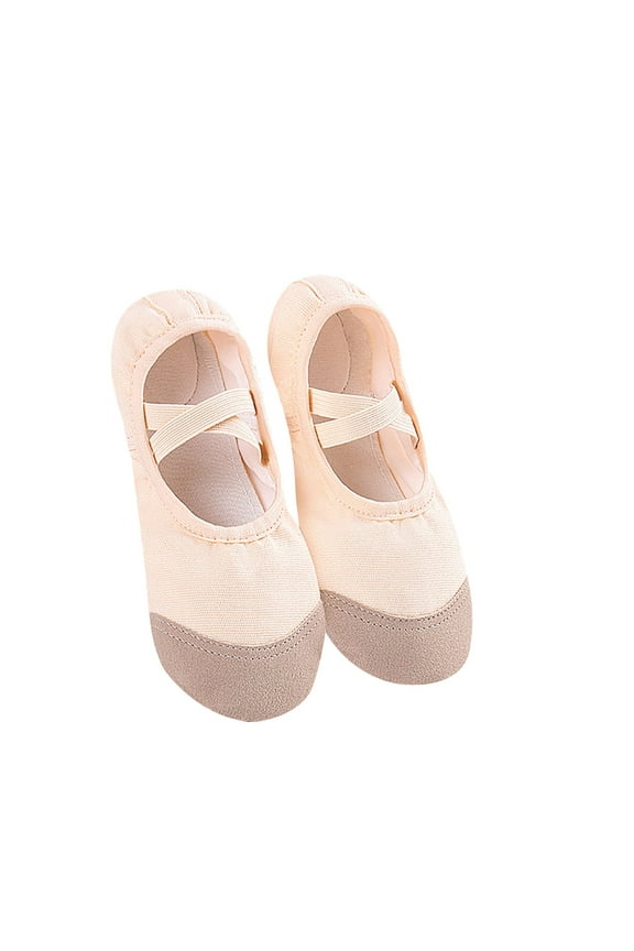 Winter Dance Shoes Women's Warm Boots Clip Cotton Ankle Boots Exercise Body Shoes Soft Sole Ballet Dance Cotton Shoes Yellow 23