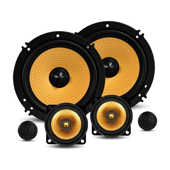 6.5" DMD Series 3-Way Component Set + 2.5" + 20MM Tweeter - DMDX6525C