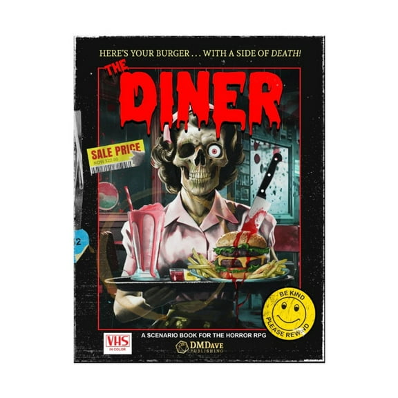 DMDave Diner - A Scenario Book for the Horror RPG New