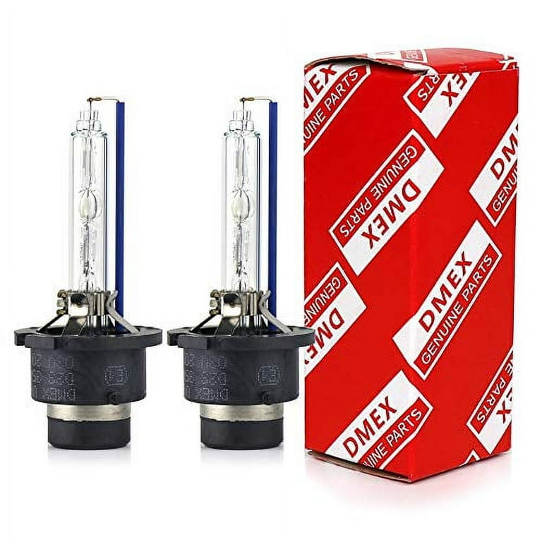 DMEX D2S - 35W - 8000K White Blue Xenon Headlight HID Bulbs 85122 66240 66040 Replacement - Pack of 2