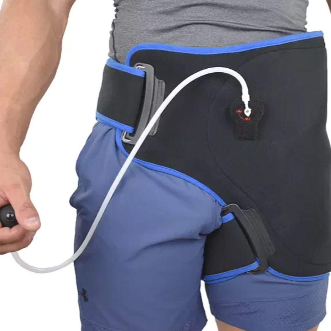 DMEforLess Cryotherapy & Air Compression Hip Wrap