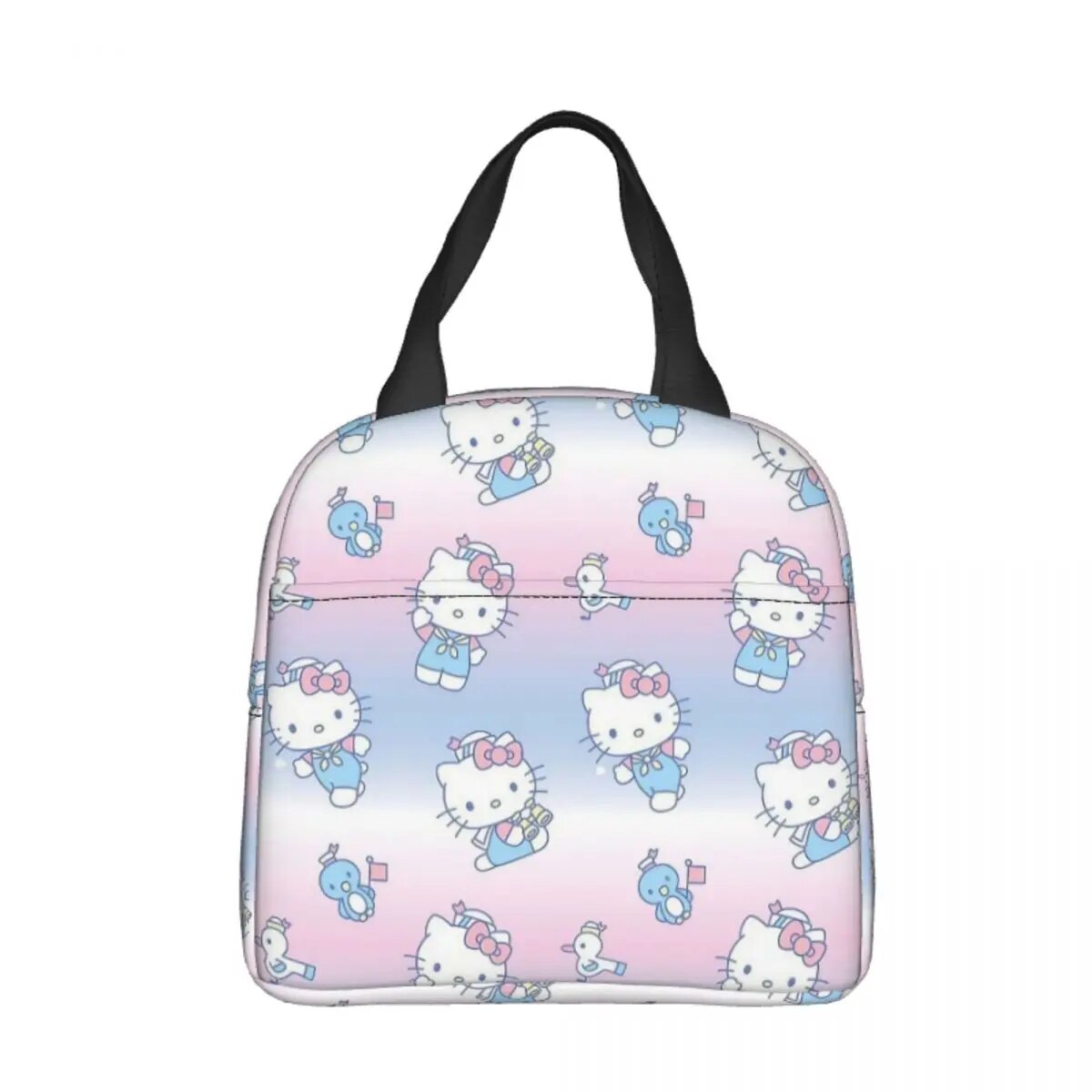 Thermal Lunch Carrier Hello Kitty Insulated Lunch Bag | Sanrio Flower ...
