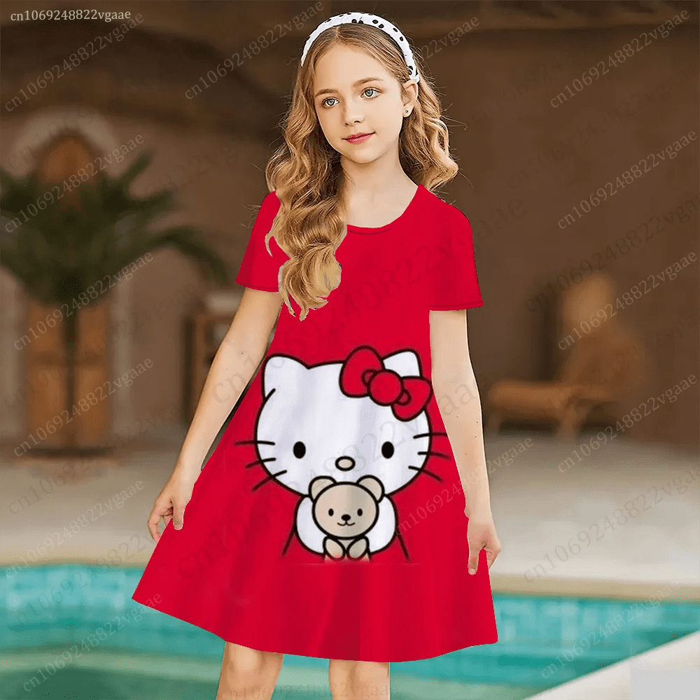 Frozen Anna Costume Dress For Girls - Short Sleeve, Magenta, Toddler Size - View #2