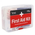 thumbnail image 1 of DMI 175-Piece First Aid Kit for Minor Injuries, Cuts and Scrapes, All-Purpose, Portable and Convenient, Includes Bandages, Injury Treatment, Dressings, and Instruments, HSA & FSA Eligible, 1 of 3