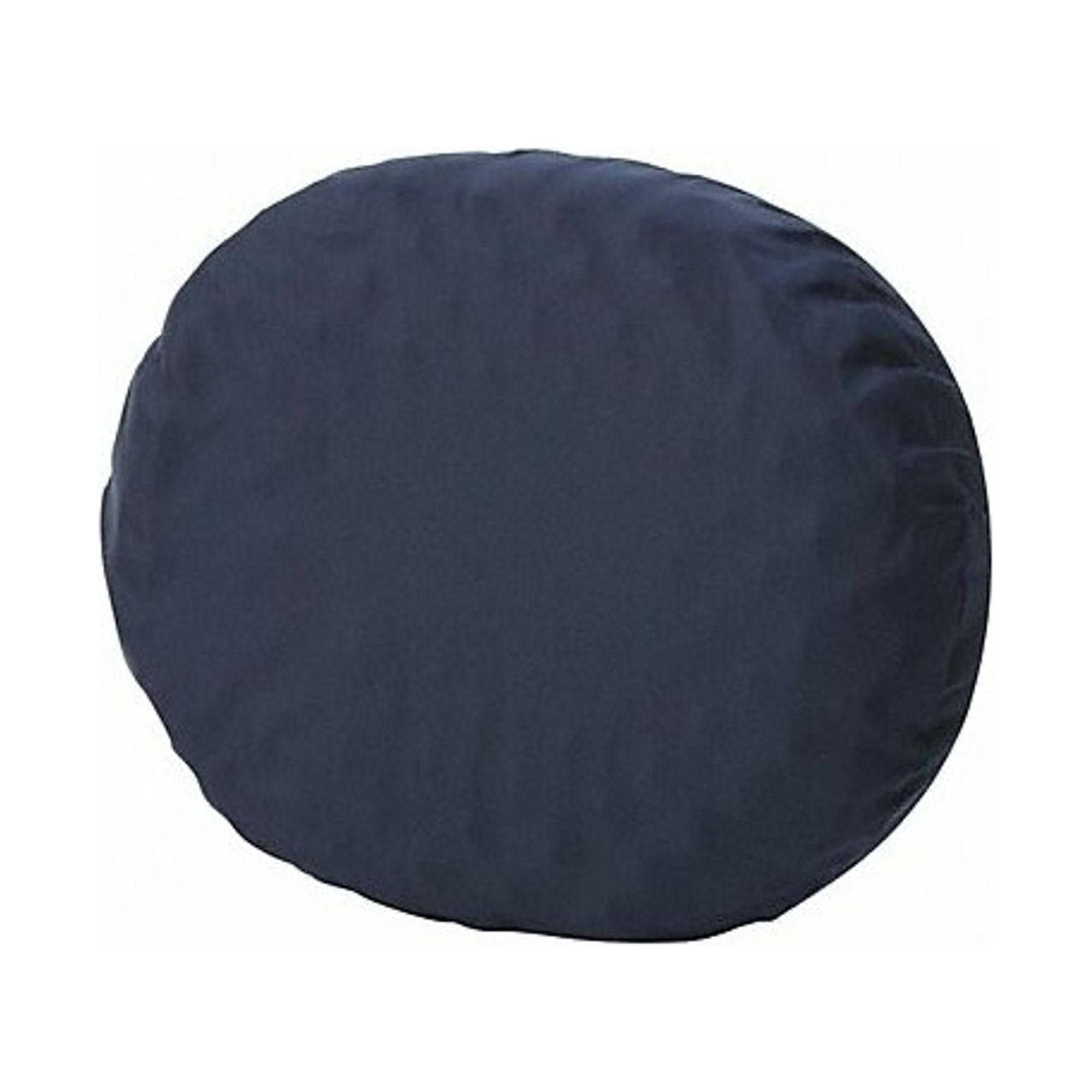 Navy Foam Ring Donut Cushion with Cotton Cover, 18-inch
