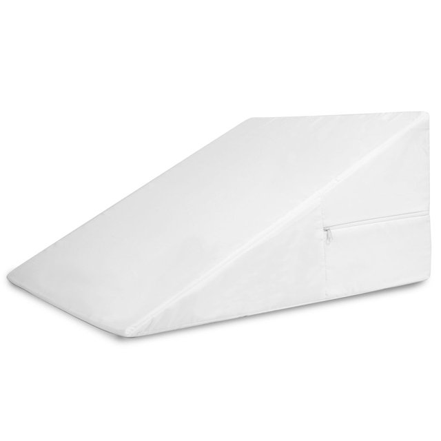DMI Bed Wedge Pillow and Triangle Wedge with Elevated Incline for Neck Pain, Headaches, Reflux