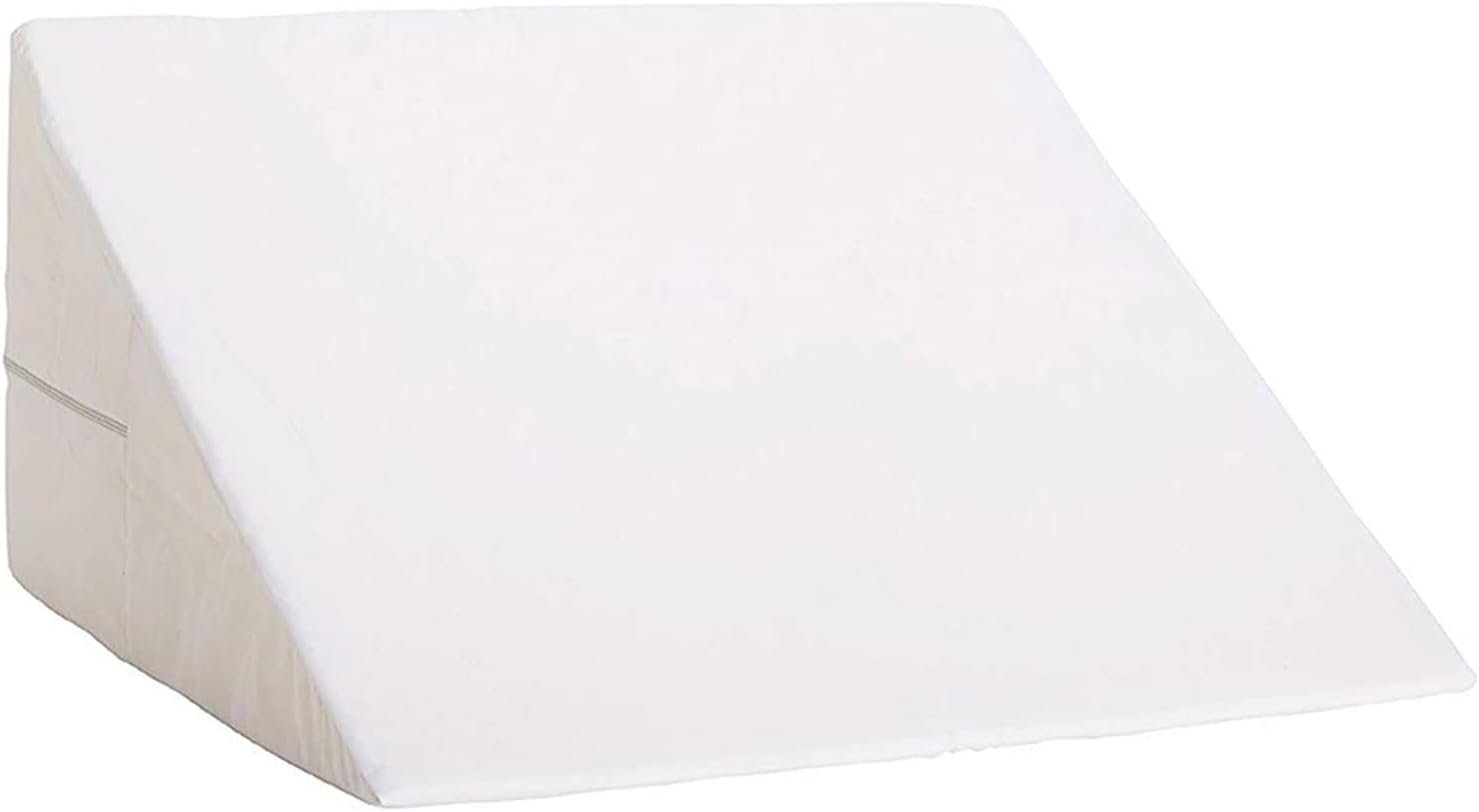 DMI Bed Wedge Pillow and Triangle Wedge with Elevated Incline for Neck