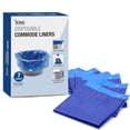 thumbnail image 1 of DMI Commode Liners, Leak-Resistant Disposable Liners for Standard Commode Pails, Easy-Tie Handles, 7 Count, 1 of 1