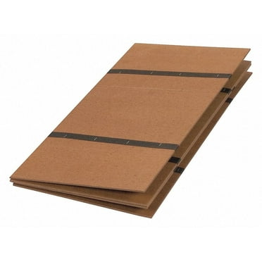 DMI Foldable Box Spring, Bunkie Board, Bed Support Slats for Support to Streamline and Minimize the Bed, No Assembly Needed, Full Size, 60 x 48