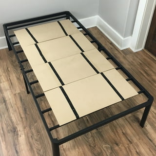 The Furniture King Bed Slats King Size Wood Less Than 2 Inches Apart  Specialty Platform Plank Bed Frame Support Boards Attached with Black  Strapping