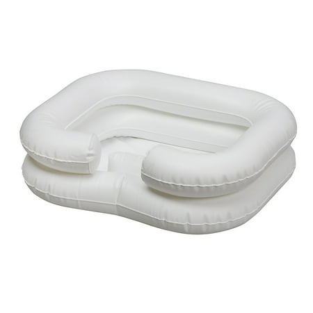 Duro Med Personal Care Portable Shampoo Basin with Drain & Tube