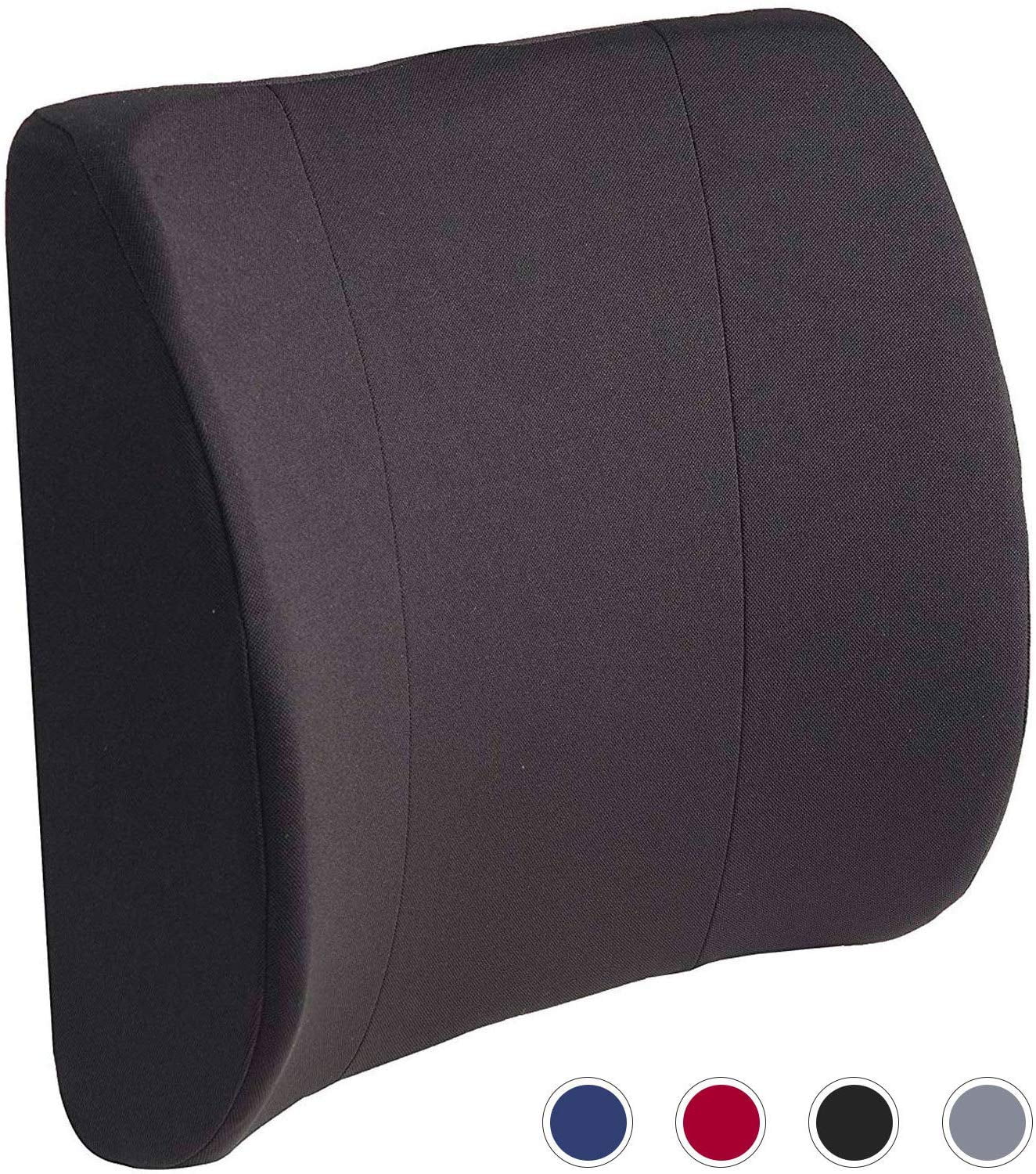 DMI Deluxe Seat Lift Seat Riser Car Cushion Pillow with Black