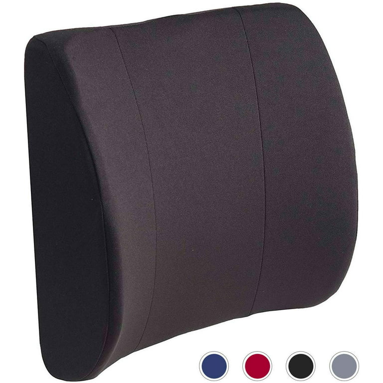 6W5MYRD SUPA MODERN Lumbar Support Pillow for Office Chair, Memory Foam Back  Cushion for Lower Back Pain Relief, Car Seat Back