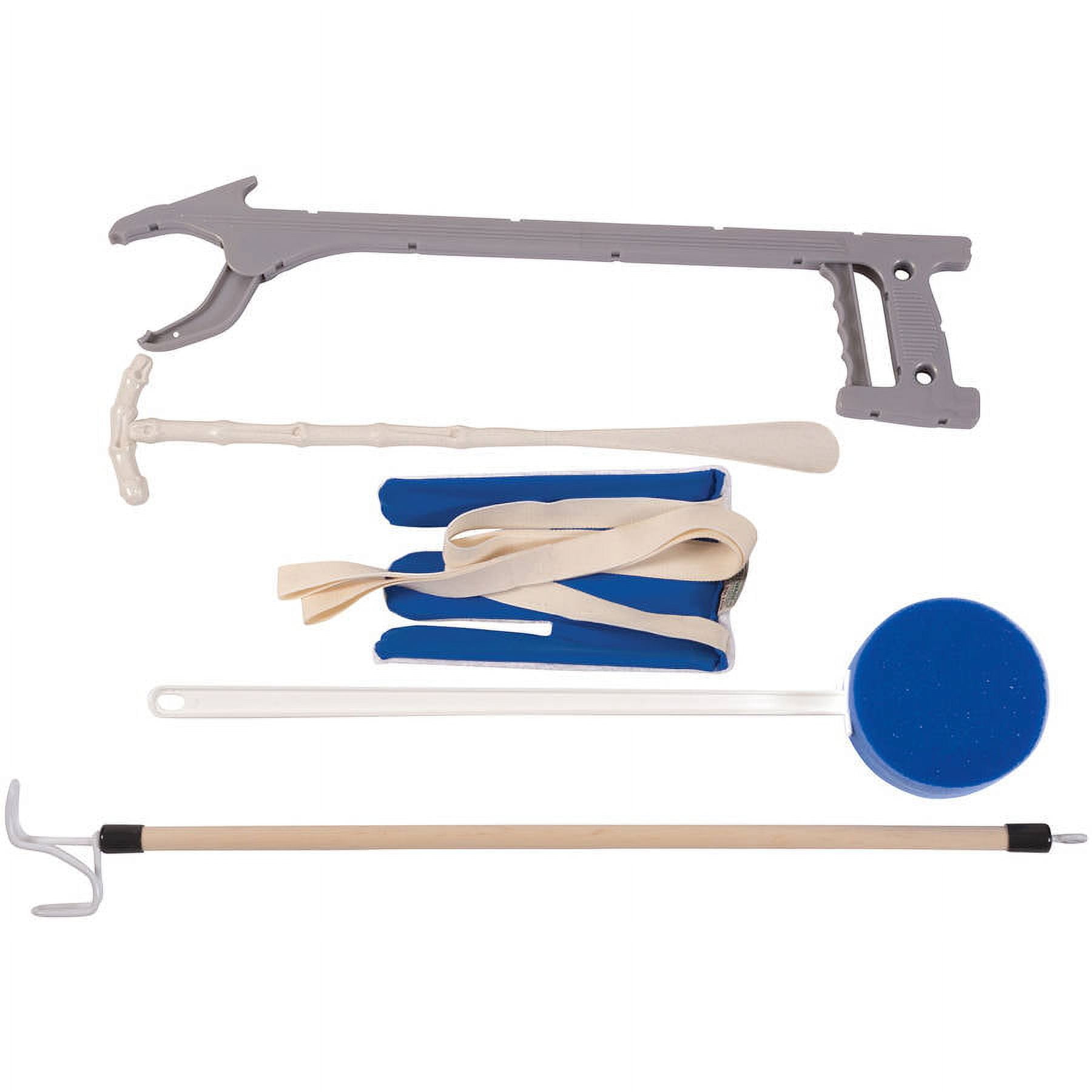 DMI Reach Assist Dressing Aid Kit with Sock Aid, Dressing Stick