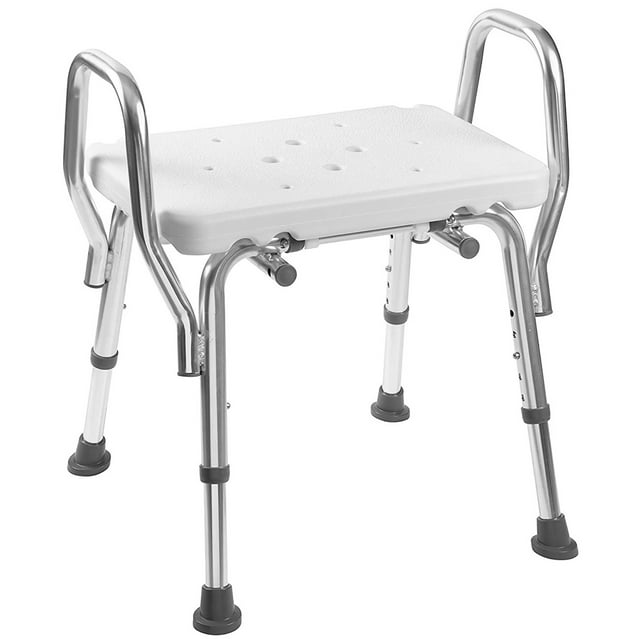 DMI Shower Chair, 16-20"H, 19 x 13 Seat, 350 lb Capacity