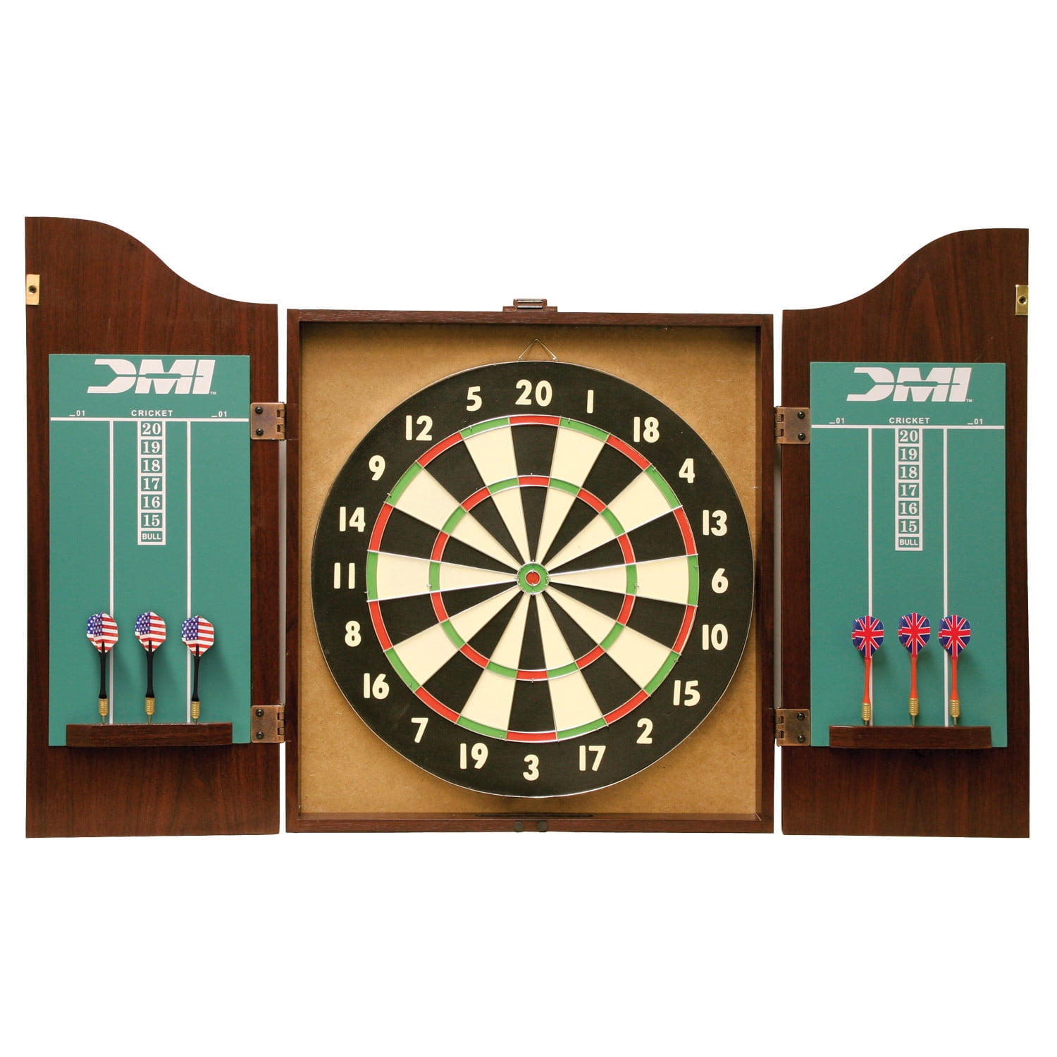 DMI Sports Recreational Bristle Dartboard Set Includes