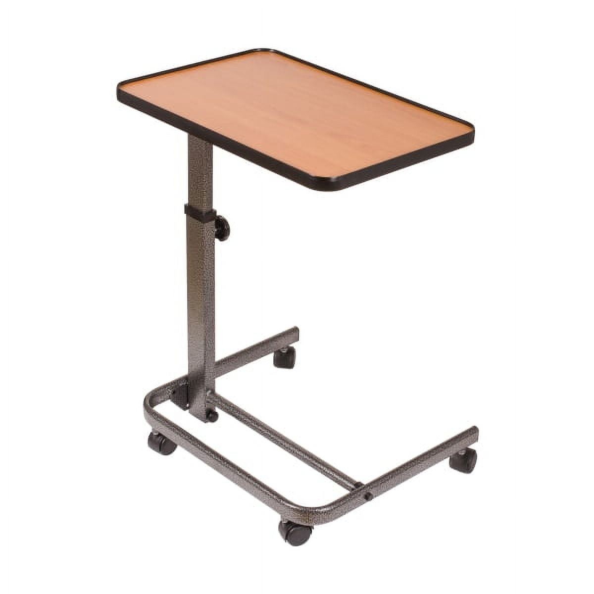 DMI TiltTop Overbed Table, Bedside Table with Wheels, Hospital Bed