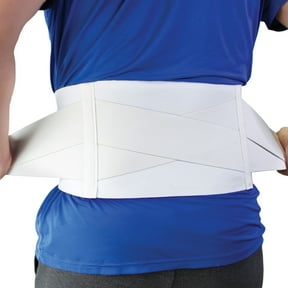 DMI Universal Elastic Back Support Brace with Crisscross Design for Extra Support, Elastic Construction Provides Consistent Compression, FSA & HSA Eligible, Adjustable from 24 - 46