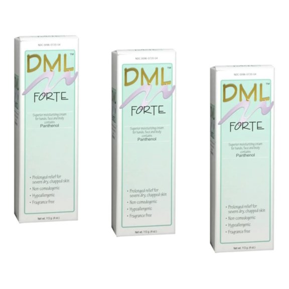 DML Forte Cream 4 Oz (Pack of 3)
