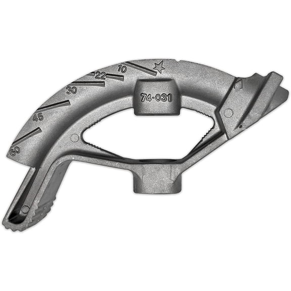 DMNI 1/2" EMT Bender - 1 Pack - Hand Bender with Head without Handle - Iron Conduit Bender Full Assembly