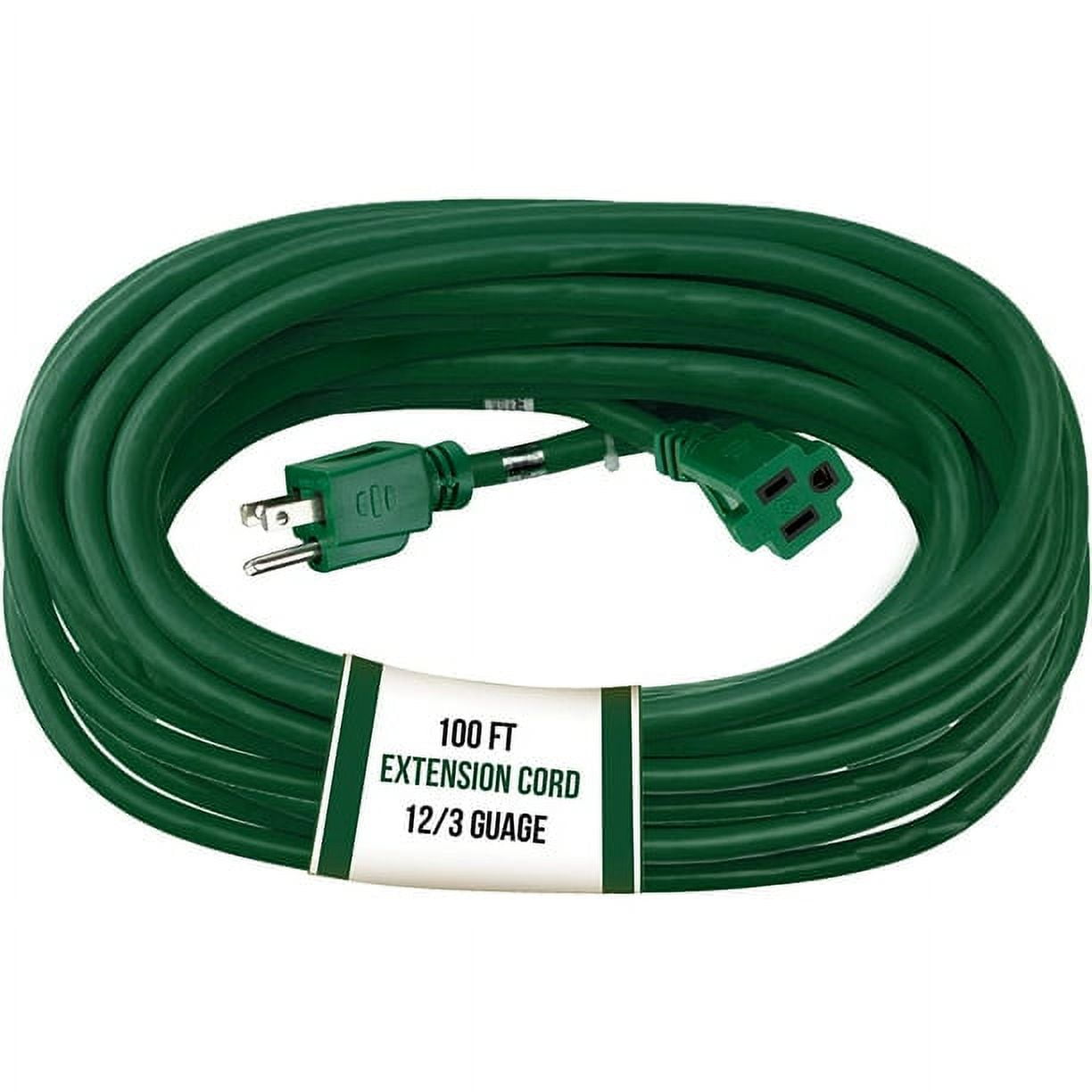 DMNI 14 Gauge Outdoor Extension Cord 12/3 100 ft SJTW Power Cord