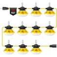 thumbnail image 1 of DMNI Construction String Lights 100ft- String Lights Indoors - Commercial Outdoor String Lights  (Pack of 2), 1 of 8