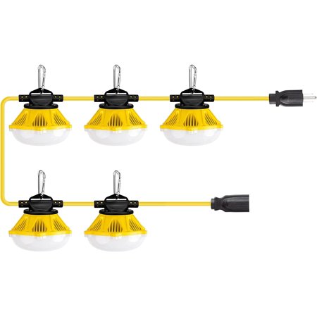 DMNI Construction String Lights - String Lights Indoors - Commercial Outdoor String Lights - Pack of 2