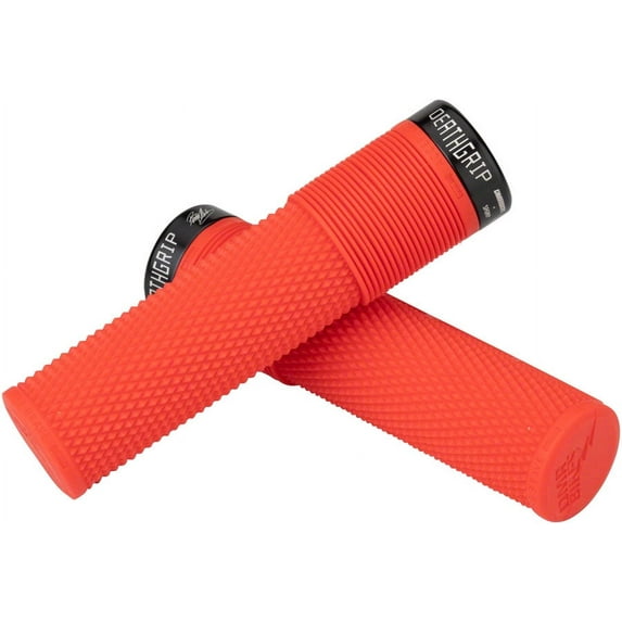 DMR Deathgrip Grips - Red, Lock-On