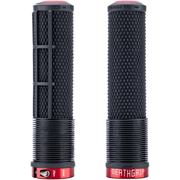 DMR DeathGrip 2 Race Edition Grips - Thick, Lock-On, Black, Flangeless