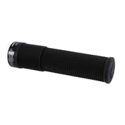 DMR DeathGrip Flangeless Grips - Thin, Lock-On, Black