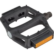 DMR V6 Pedals - Platform, Plastic, 9/16", Black with Reflectors