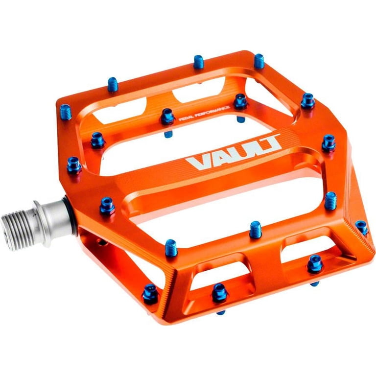 DMR Vault Pedals, 9/16" Alloy Platform Orange - Walmart.com