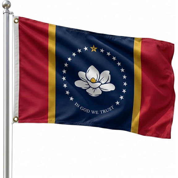 DMSE Vermont State Flag, 2ft x 3ft, 100% Polyester 100D Flag UV Resistant
