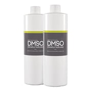 DMSO 2 Pack - 16 oz - 99.995% Pure Liquid - USP Grade - Dimethyl Sulfoxide - BPA Free - Low Odor - Aprotic Solvent