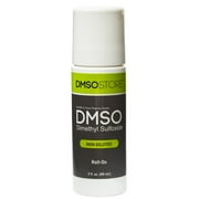 DMSO 3 oz. Roll On Non-Diluted, Pure 99.995% Pharma Grade Dimethyl Sulfoxide-Low-odor