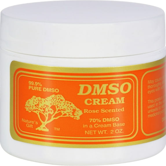 DMSO Cream Rose Scented - 2 oz