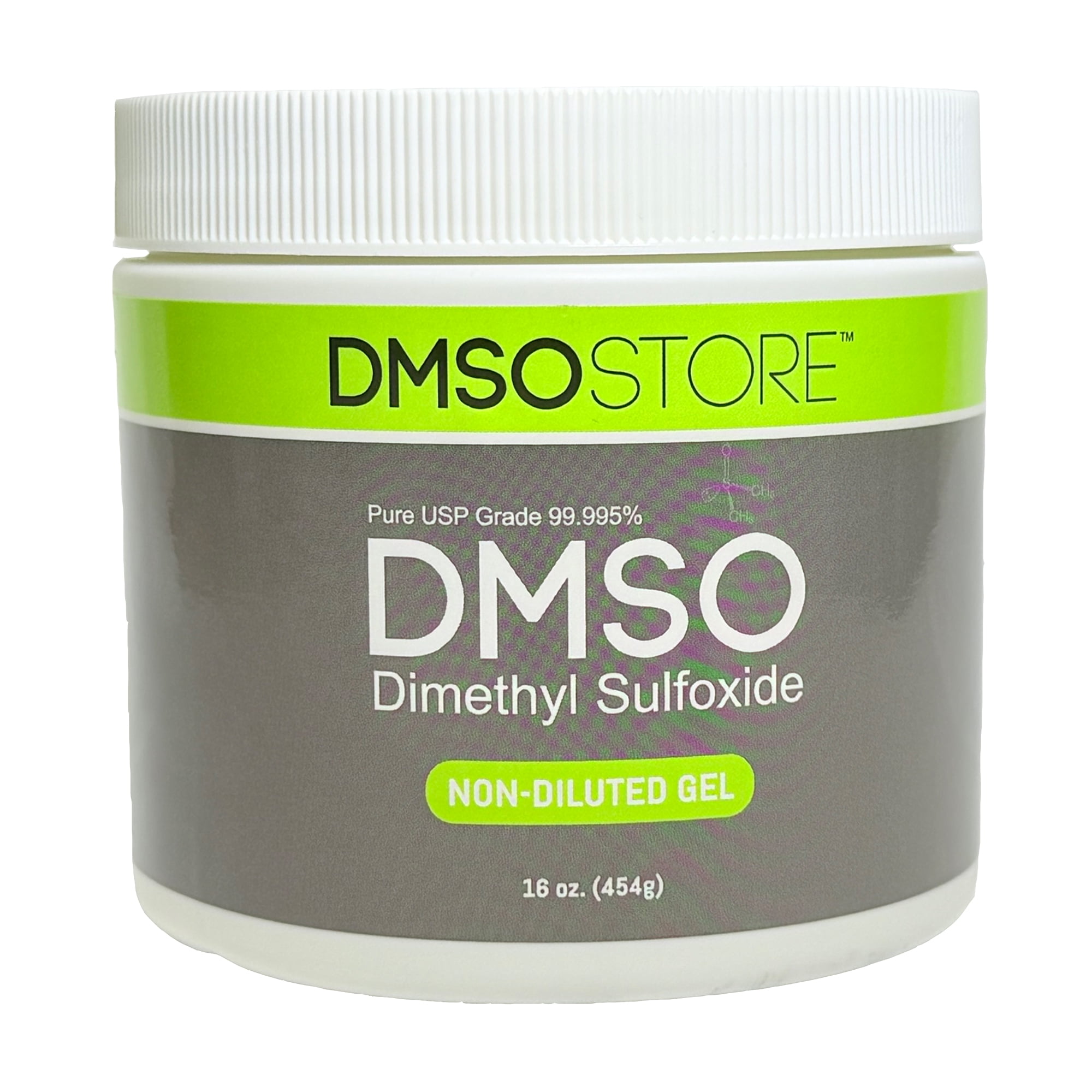 DMSO Gel 1 lb. Pure Pharma Grade 99.995%, Non Diluted Dimethyl Sulfoxide Low Odor