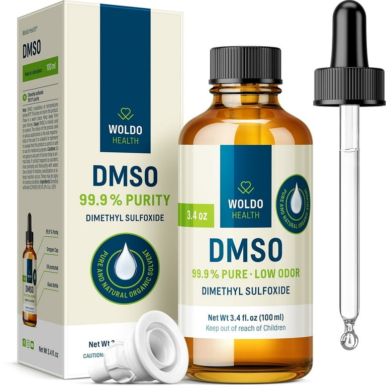 WoldoHealth DMSO 99.9% Pharmaceutical Grade - FT-IR Verified