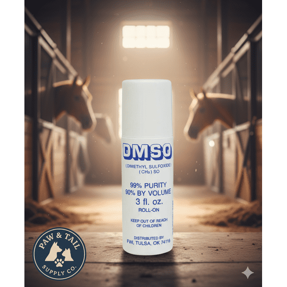 DMSO Roll On Dimethyl Sulfoxide 3 oz 99% Solvent Roll-On Applicator